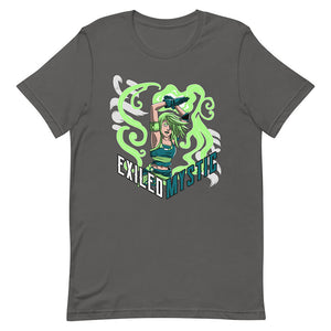 Gray Exiled Mystic Party Villain Shirt Spell Specialization