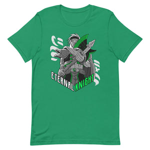 Green Eternal Knight Party Hero Shirt Axe Specialization