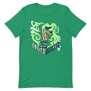 Green Exiled Mystic Party Villain Shirt Spell Specialization