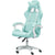 Green Pastel Macaron Gaming Chair Reclining Back Seat