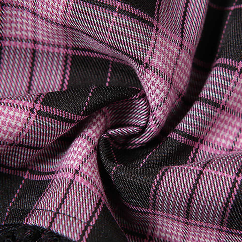 High-Waist Egirl Lace Pleated Skirt Cyber Lolita Soft Material