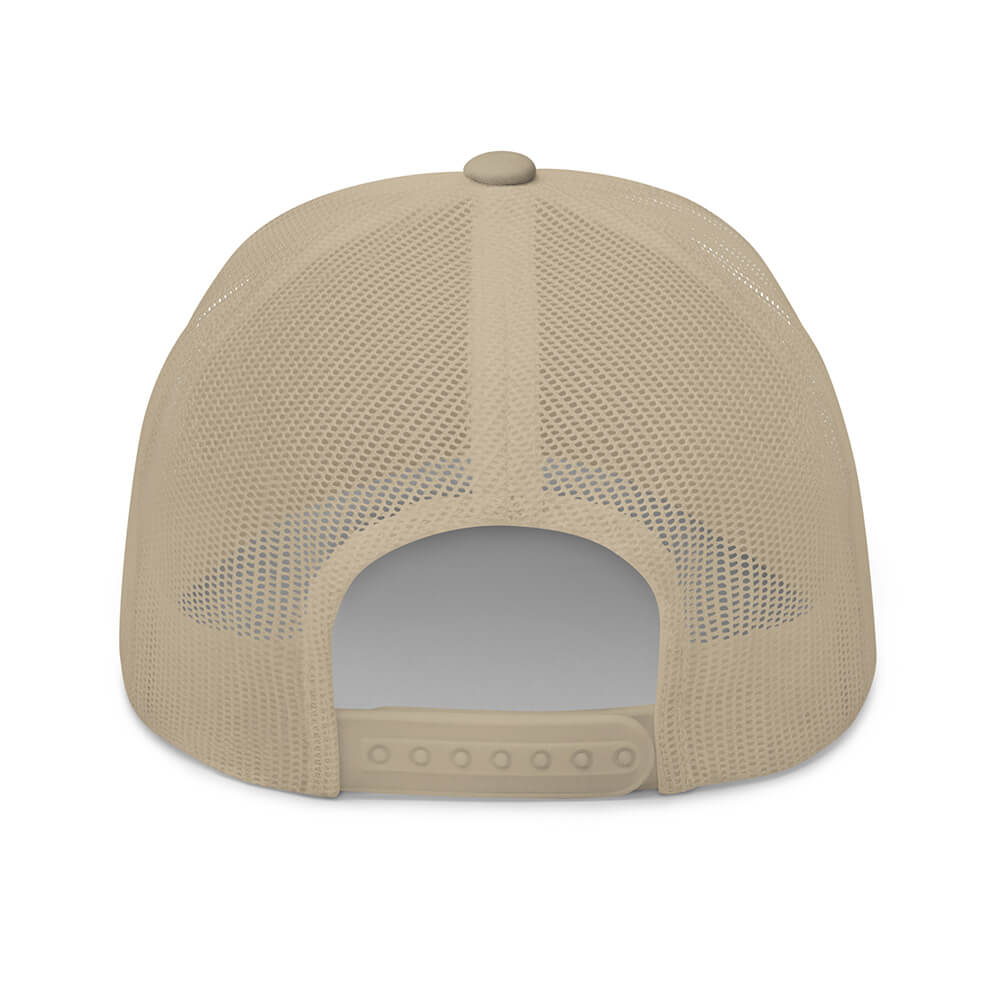 Khaki Dubsnatch Fam Lightning Trucker Cap Back