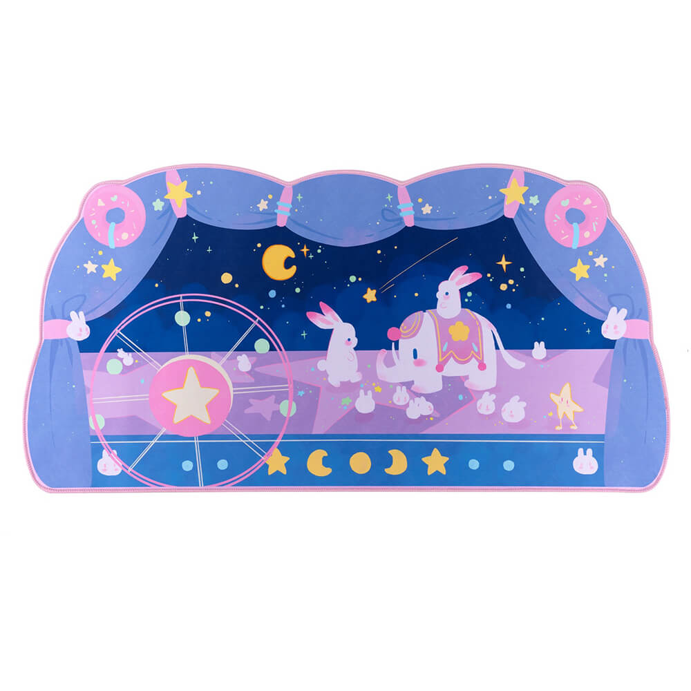 Large Bunny Elephant Dream Mouse Pad Non-Slip