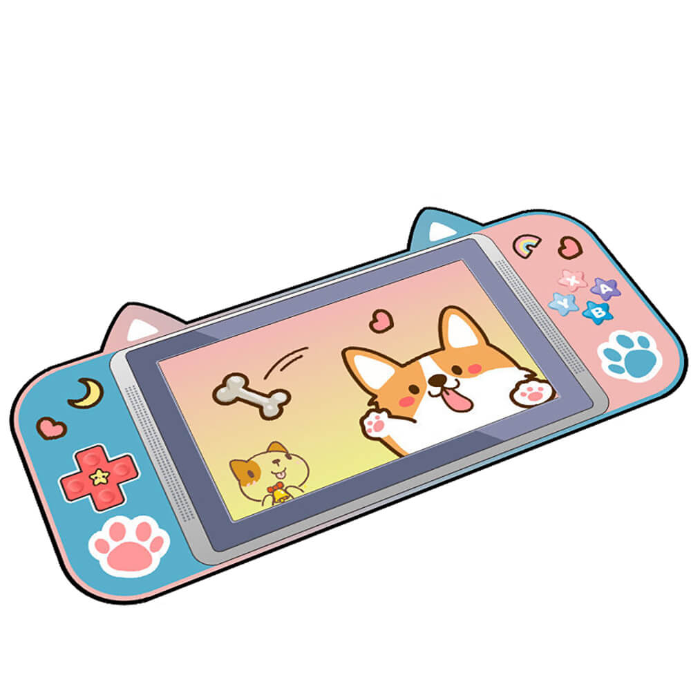 Large Cartoon Corgi Mouse Pad Non-Slip