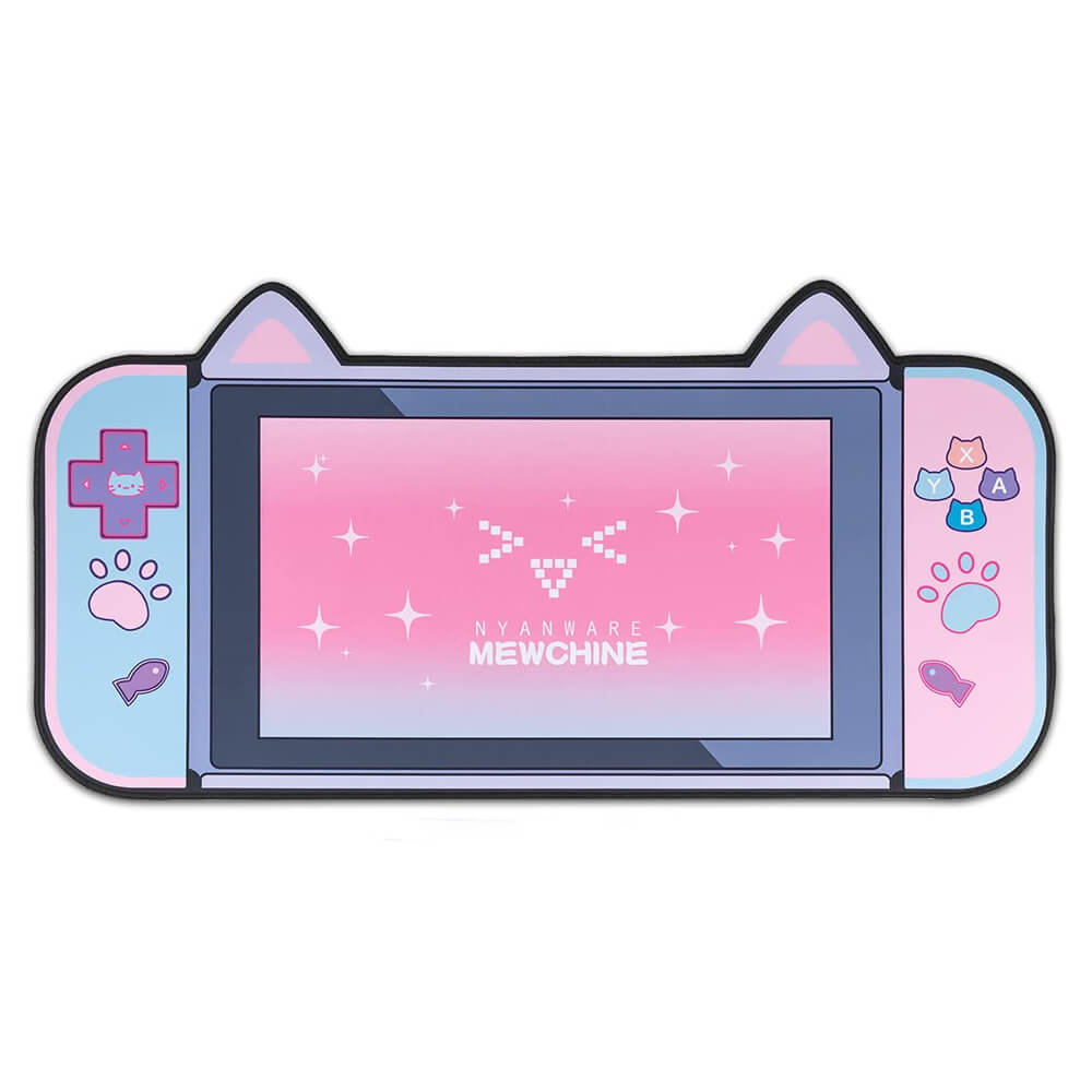 Large Cat Emoji Mouse Pad Anti-Slip