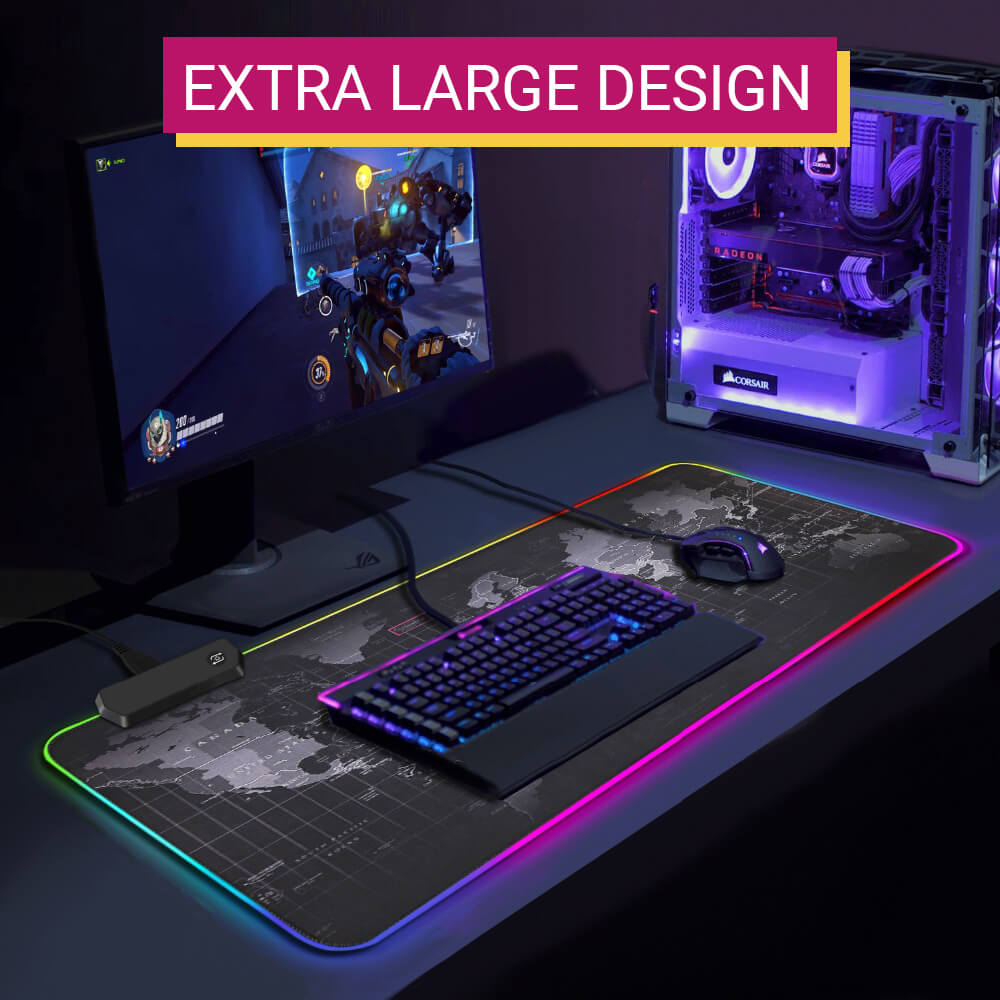 World Map Mouse Pad Large Mousepad Gamer Keyboard Mouse Mat Pad For Gaming Dota Lol Cs Go Shooting Games I2660582651