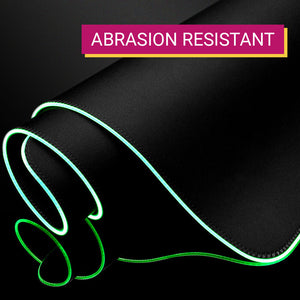Large Gaming Mouse Pad Backlight Anti-Slip Abrasion Resistance