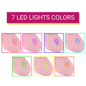 Magical Girl Mouse Wireless 1600 DPI LED Colors