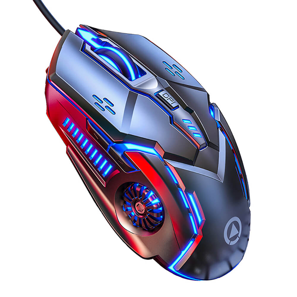 Optical Futuristic Gaming Mouse 3200 DPI Backlight USB