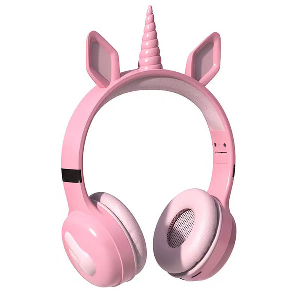 Cute Unicorn Headphones Wireless RGB Kids - Dubsnatch