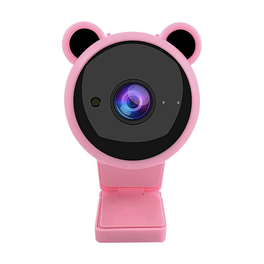 Full HD 1080p Bear Ear Webcam Microphone USB - Dubsnatch