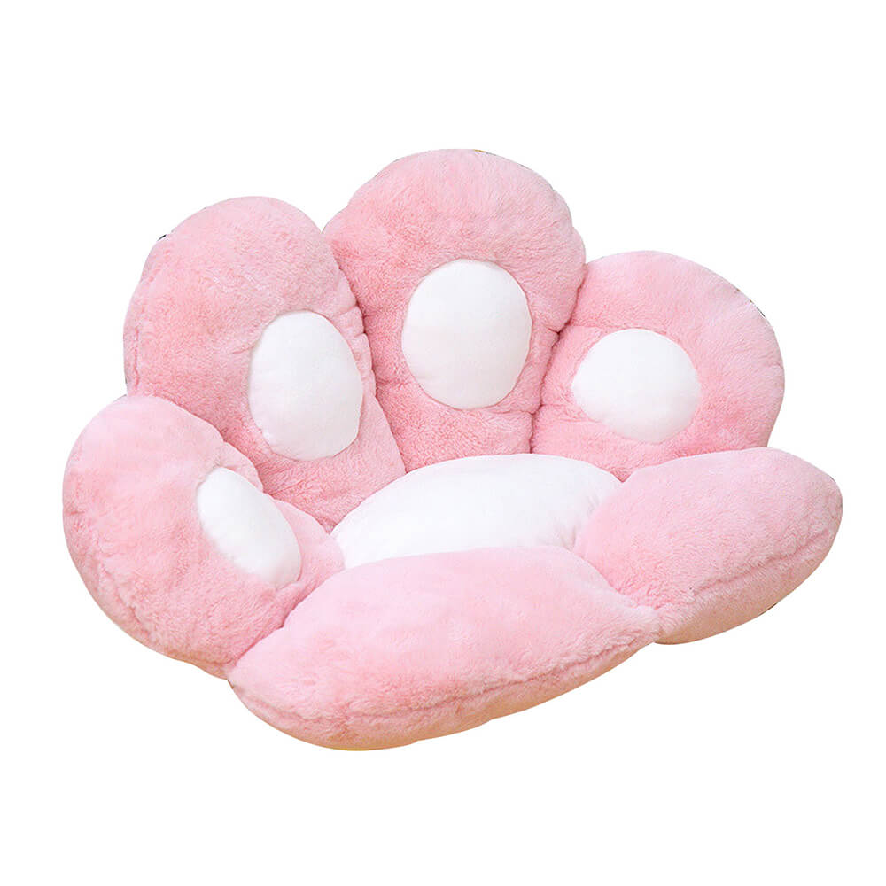 Lovely Pastel Cat Paw Backrest Cushion - Dubsnatch