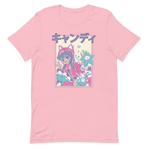 Pink Neko Hoodie Girl Shirt Pale Dream Plushies