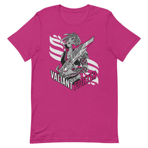 Pink Valiant Fighter Party Hero Shirt Sword Specialization
