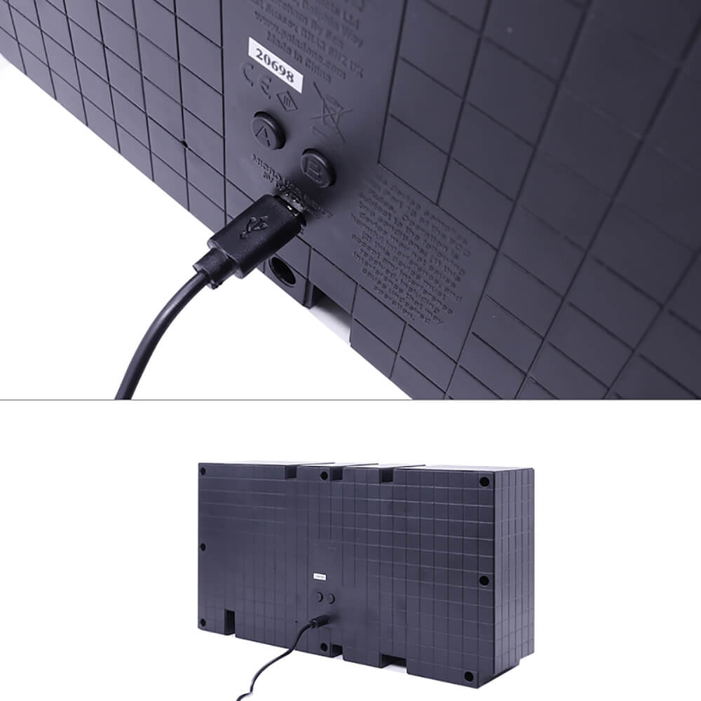 Pixelated Game Over LED Light Lamp Connectivity