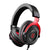 Red Double Color Gaming Headset Microphone Stereo 3.5mm Jack