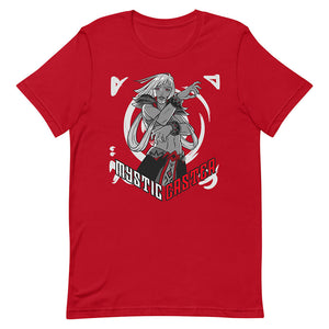Red Mystic Caster Party Hero Shirt Spell Specialization