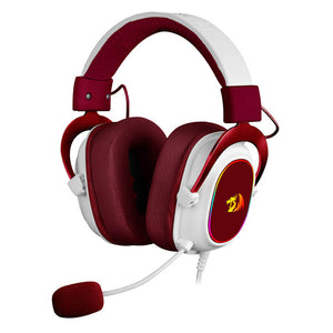 Red RGB Headset Noise Canceling Microphone 7.1 USB