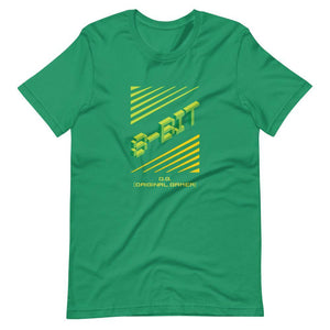 Retro Gaming T-Shirt - 8 Bit Original Gamer - Pixelated - Kelly - Dubsnatch