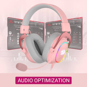 RGB Headset Noise Canceling Microphone 7.1 USB Audio Optimization