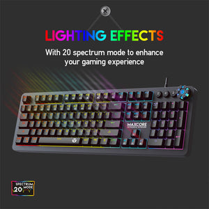 RGB Lighting Mechanical Keyboard Gamer Macro Wrist Rest