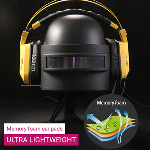 RGB 7.1 Surround Sound Mecha Headset Microphone USB Ultra Lightweight