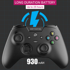 RGB 2.4GHz Wireless Competitive Tri-Mode Controller DualShock PC Battery Life