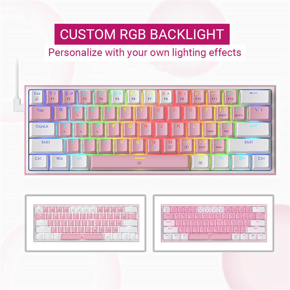 Custom Backlit Keyboard Colors