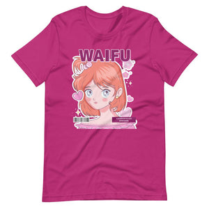 Waifu T-Shirt - Waifu Personality Type - Deredere - Alternative - Berry - Dubsnatch
