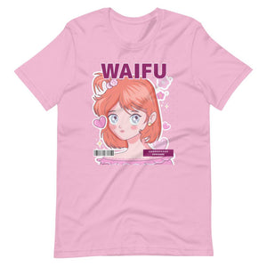 Waifu T-Shirt - Waifu Personality Type - Deredere - Lilac - Dubsnatch