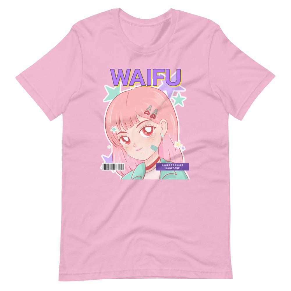 Waifu T-Shirt - Waifu Personality Type - Kanedere - Alternative - Lilac - Dubsnatch