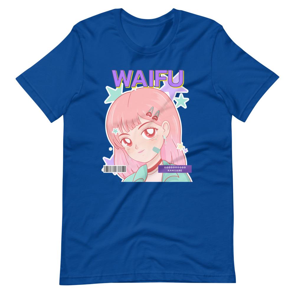 Waifu T-Shirt - Waifu Personality Type - Kanedere - Alternative - True Royal - Dubsnatch