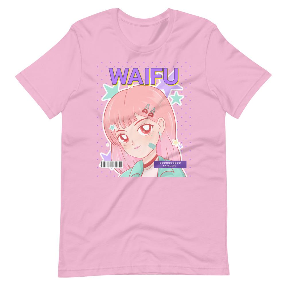 Waifu T-Shirt - Waifu Personality Type - Kanedere - Lilac - Dubsnatch