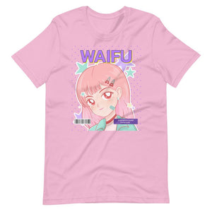 Waifu T-Shirt - Waifu Personality Type - Kanedere - Lilac - Dubsnatch