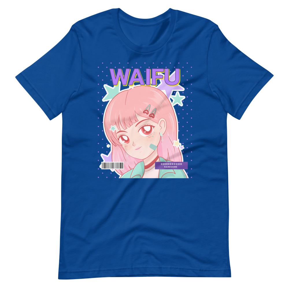 Waifu T-Shirt - Waifu Personality Type - Kanedere - True Royal - Dubsnatch