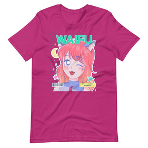 Waifu T-Shirt - Waifu Personality Type - Nyandere - Berry - Dubsnatch