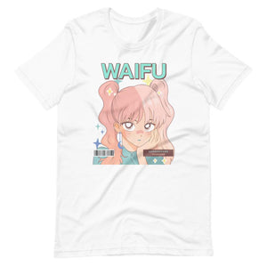 Waifu T-Shirt - Waifu Personality Type - Tsundere - Alternative - White - Dubsnatch