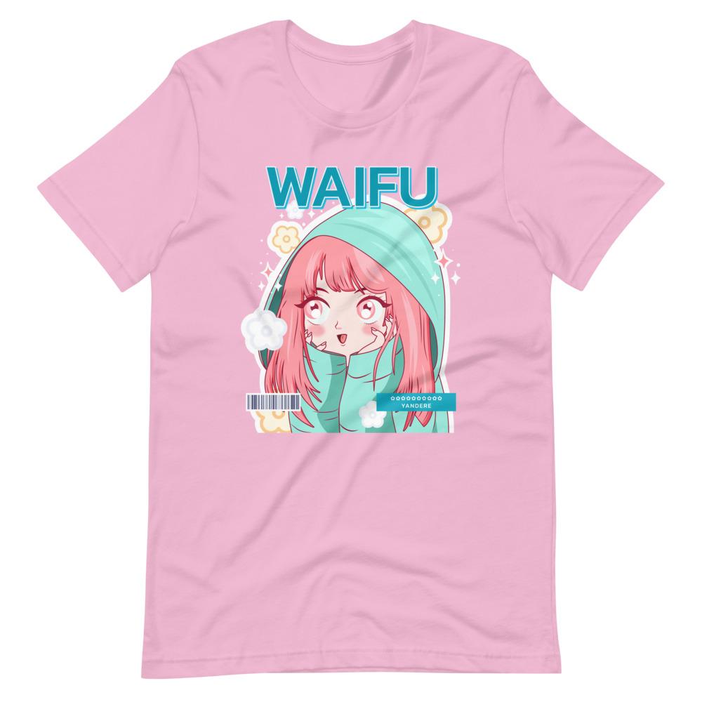 Waifu T-Shirt - Waifu Personality Type - Yandere - Alternative - Lilac - Dubsnatch
