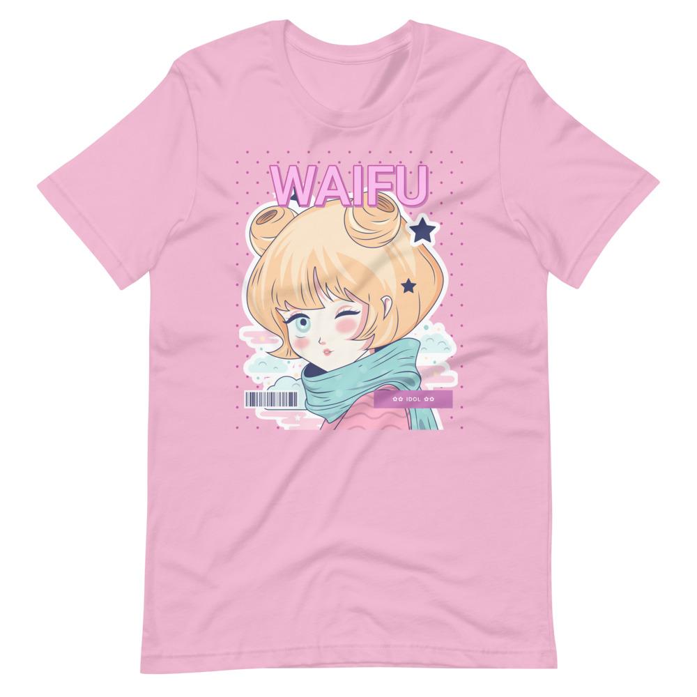 Waifu T-Shirt - Waifu Personality Type - Idol - Lilac - Dubsnatch