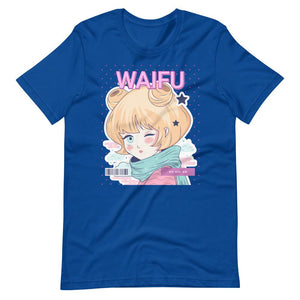 Waifu T-Shirt - Waifu Personality Type - Idol - True Royal - Dubsnatch