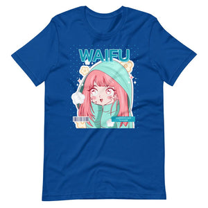 Waifu T-Shirt - Waifu Personality Type - Yandere - True Royal - Dubsnatch
