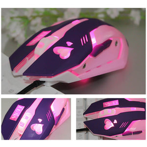 Wired Game Mouse Optical 2400 DPI Backlight Picture