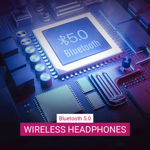 Wireless Bluetooth 5.0 Angry Bear Graffiti Headphones RGB Foldable