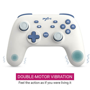 Wireless Cozy Pastel Controller Double Motor Vibration Turbo Switch PC