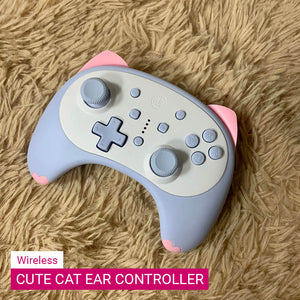 Wireless Kitty Ear Controller Vibration Wake-Up Voice