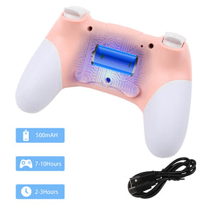 Wireless Modern Multi-Color Controller Vibration Switch PC Battery