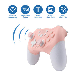 Wireless Modern Multi-Color Controller Vibration Switch PC Features