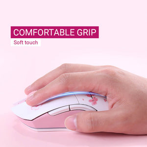 2.4Ghz Wireless Mouse Micro Switch RGB 10000 DPI Comfortable Grip