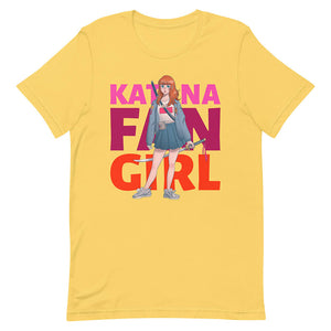 Yellow Katana Fangirl Shirt Urban Modern Lass