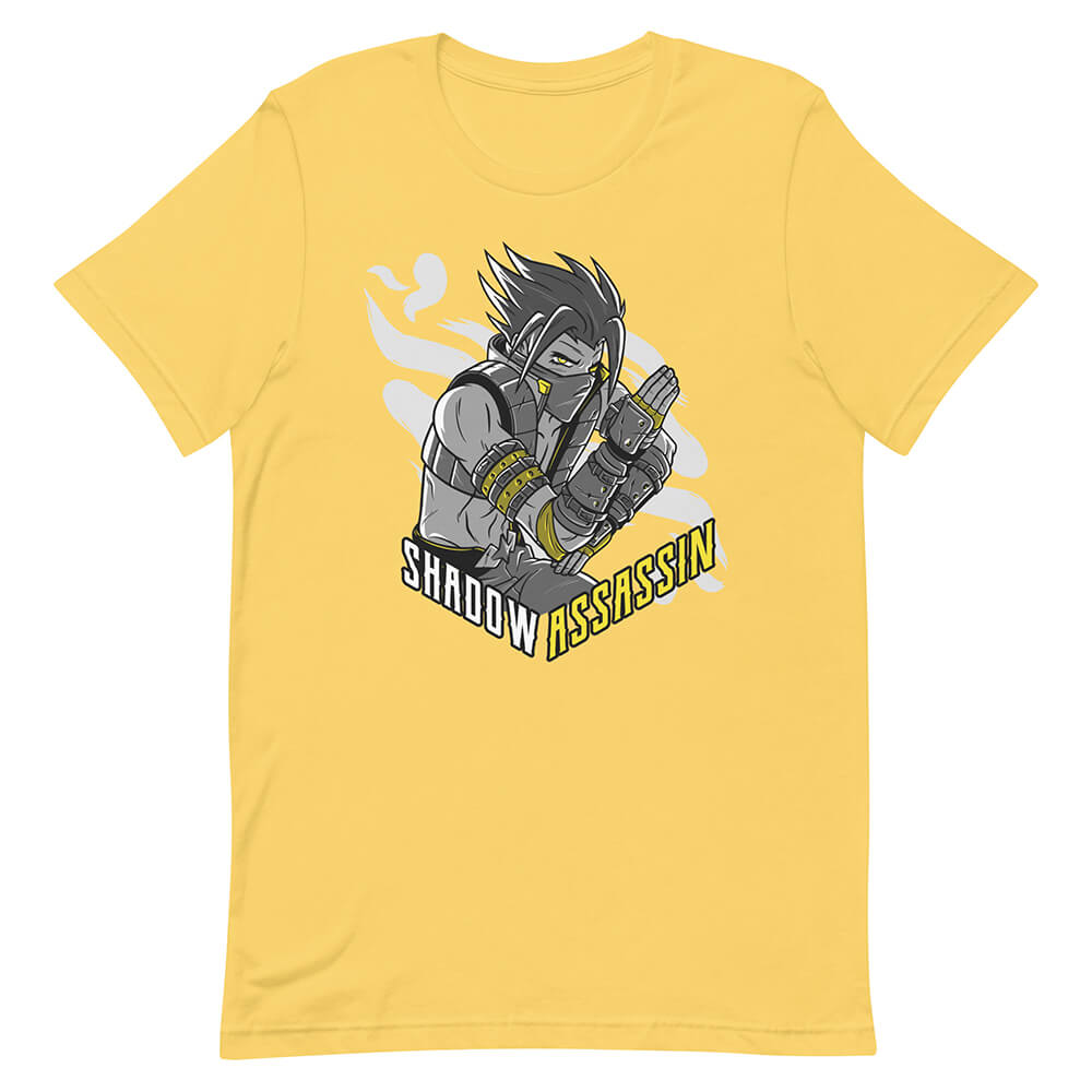Yellow Shadow Assassin Party Hero Shirt Shunpo Specialization